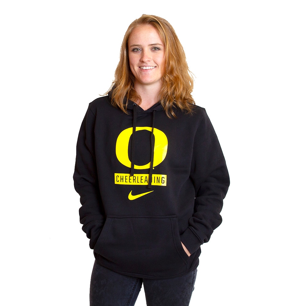 Classic Oregon O, Cheerleading, Nike, Pullover, Hoodie